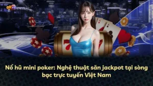 Nổ hũ mini poker: Nghệ thuật săn jackpot tại sòng bạc trực tuyến Việt Nam